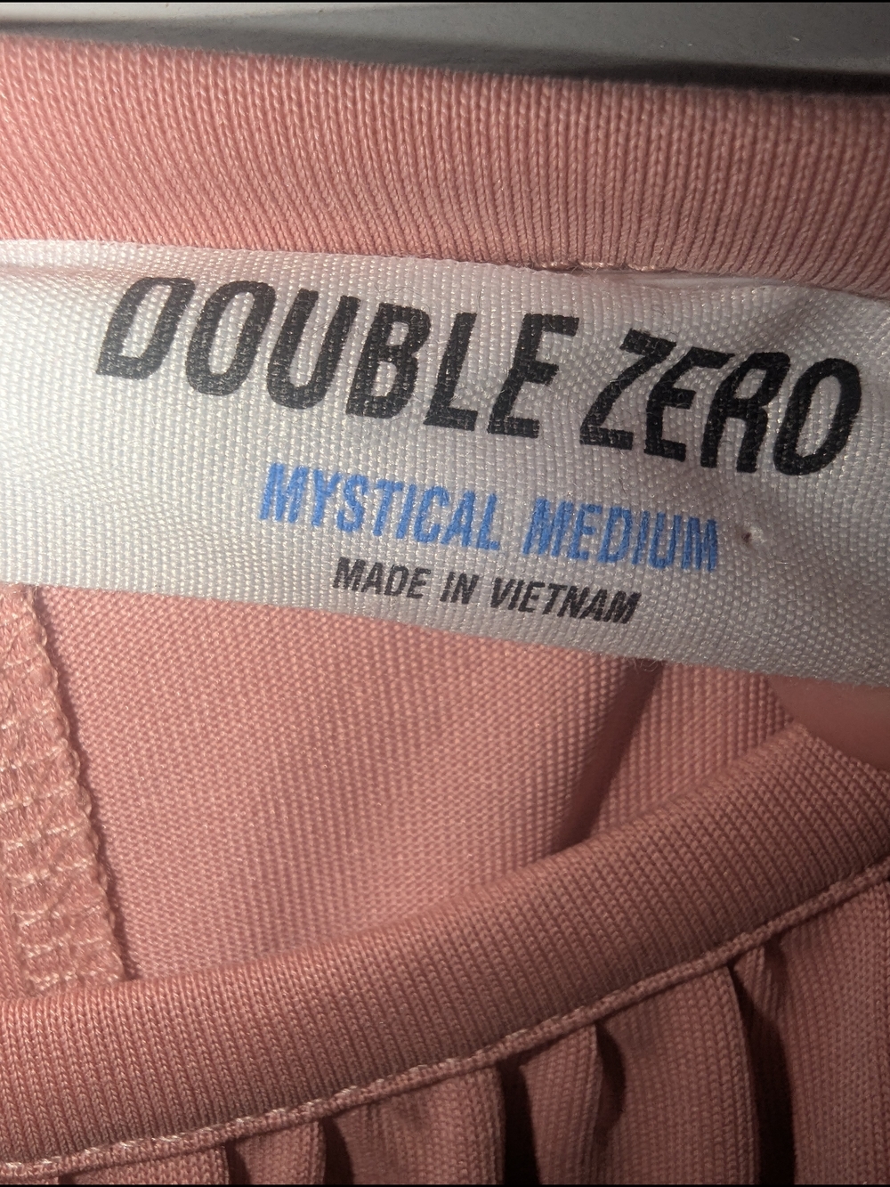 Double Zero Sleeveless Angled Maxi Dress in Dusty Rose - Picture 2 of 4